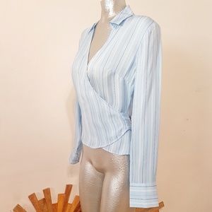 NWT- ANN TAYLOR  Wrap blouse